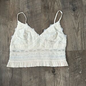 Lacey boho top